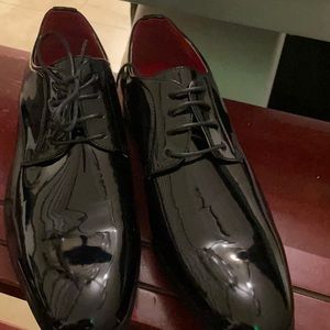 Men’s tux shoes shiny size 12